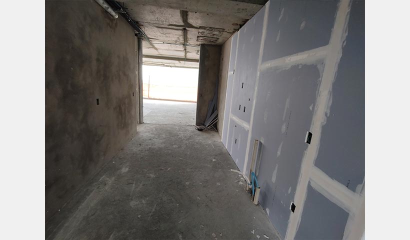 Plaqueamento de drywall