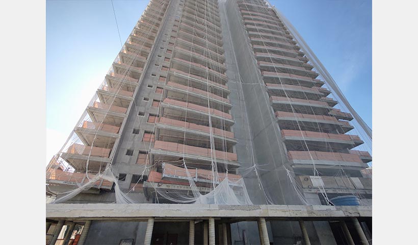 EPS da fachada da torre 1
