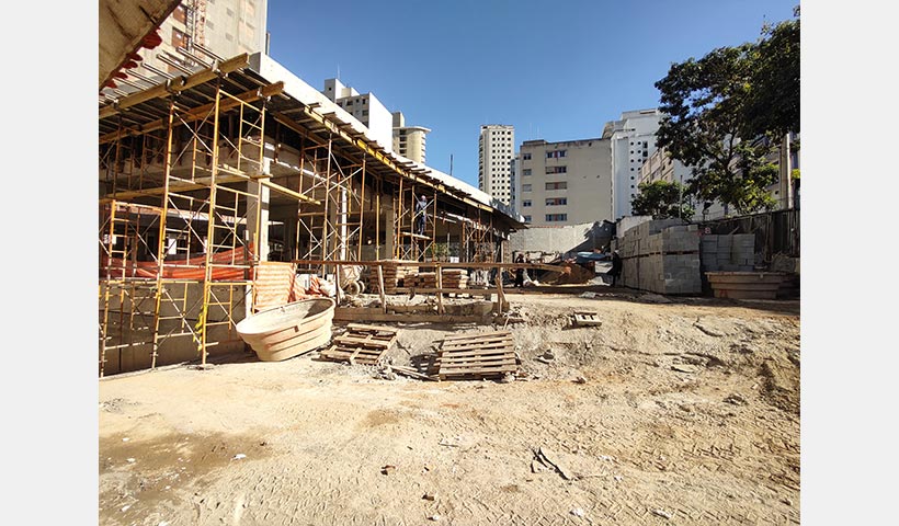 Vista da portaria