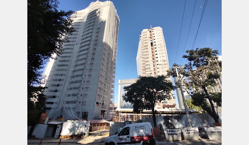 Vista das torres