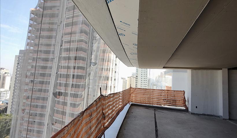 Forro do terraço