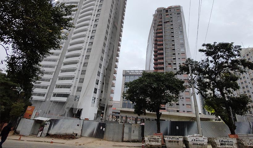 Vista das torres