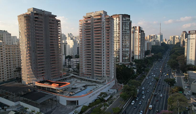 Vista do empreendimento