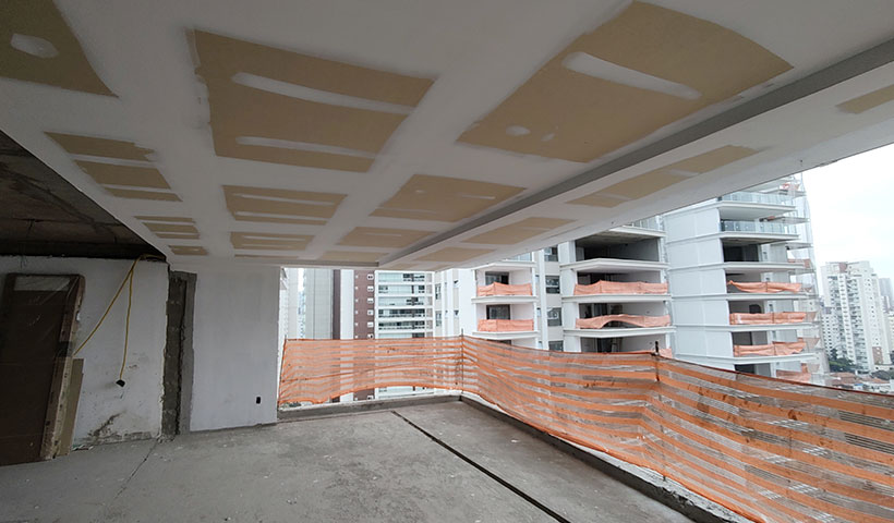 Forro do terraço