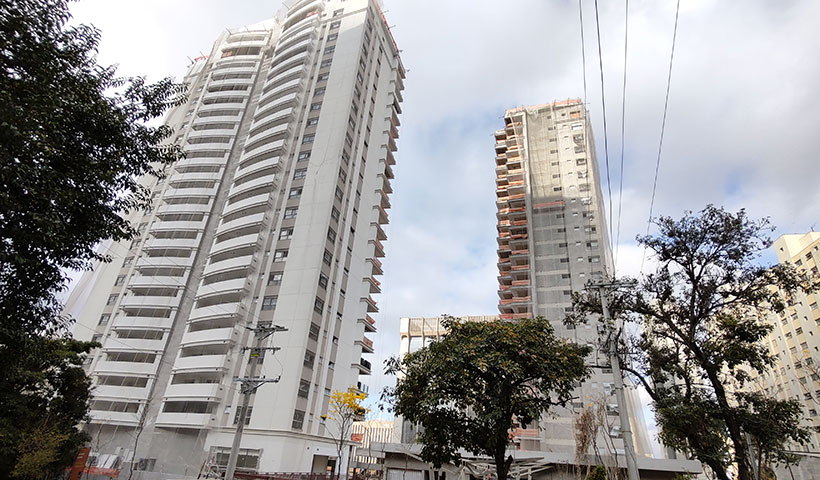 Vista das torres