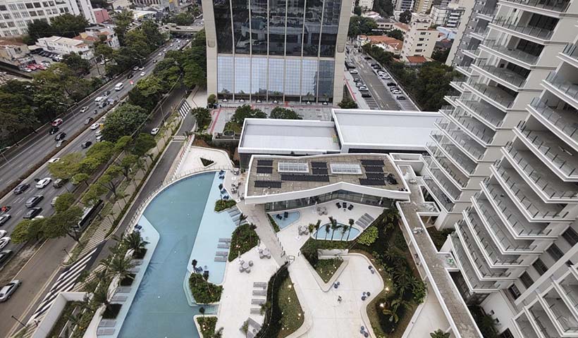 Praça central